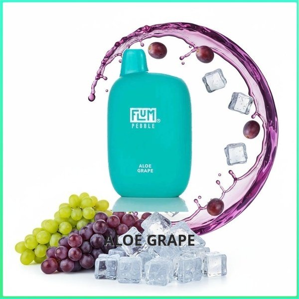 FLUM_Aloe_Grape Flum Pebble - Aloe Grape