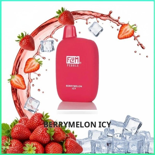 FLUM_Berrymelon_Icy Flum Pebble - Berrymelon Icy