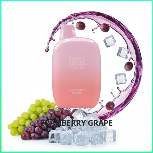 FLUM_Cranberry_Grape Flum Pebble - Cranberry Grape