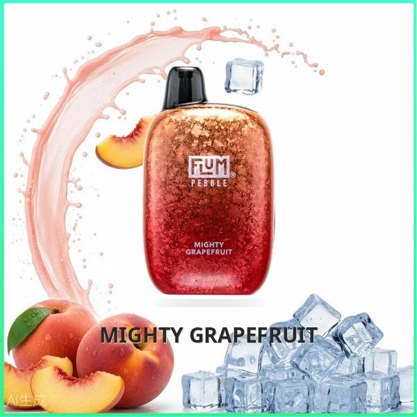 FLUM_Mighty_Grapefruit Flum Pebble - Mighty Grapefruit
