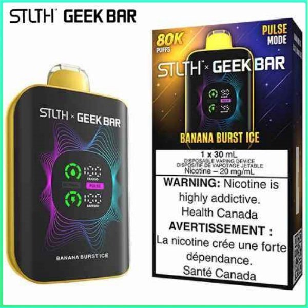 banana-burst-ice-stllth-x-geek-bar-jcv Banana Burst Ice 80K Disposable by STLTH x Geek Bar