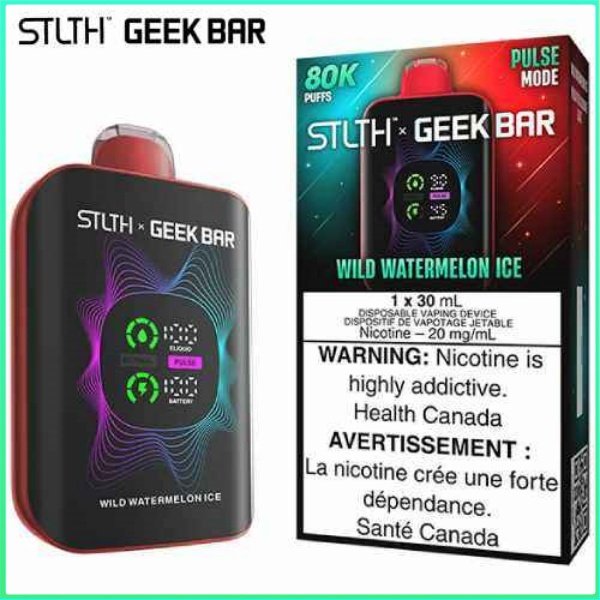 wild-watermelon-ice-stllth-x-geek-bar-jcv Wild Watermelon Ice 80K Disposable by STLTH x Geek Bar